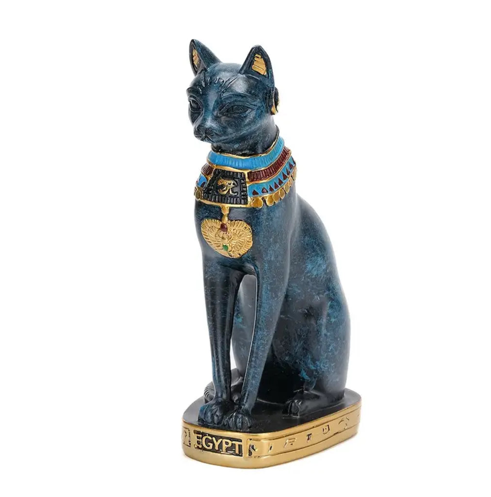 Estatua Egipcia Bastet Diosa Protectora Decorativa